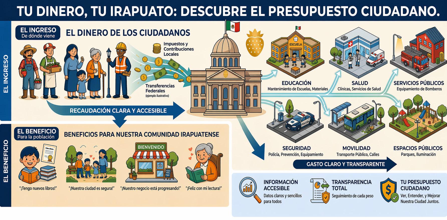 Presupuesto ciudadano ilustración